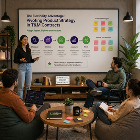 pivoting product strategy in T&M contracts