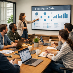 Implementación de arquitectura de First-Party Data para marketing digital.