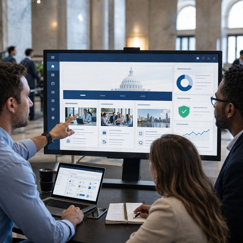 Arquitectura de seguridad y transparencia en la migración de portales gubernamentales a Liferay.